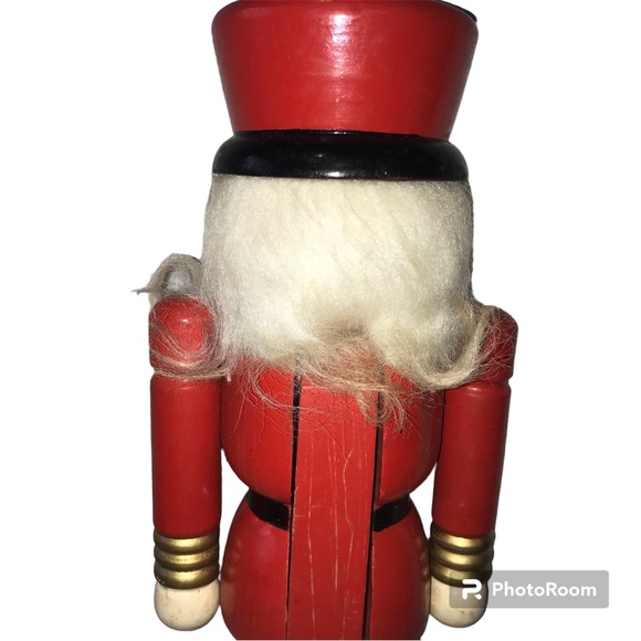 Wooden Nutcracker. Vintage. 13” tall. VGUC - Picture 4 of 6
